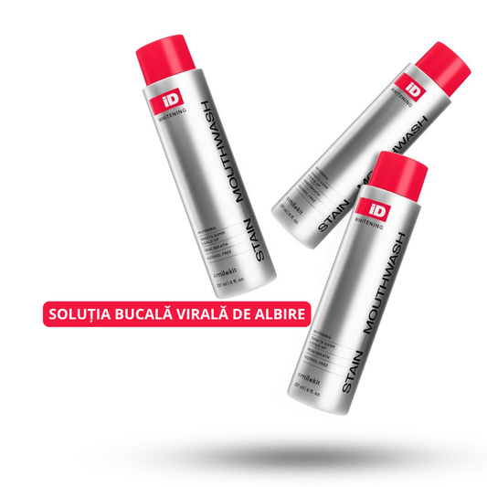 ClearWhite Smile™: Noua Soluție Bucală de Albire Împotriva Petelor
